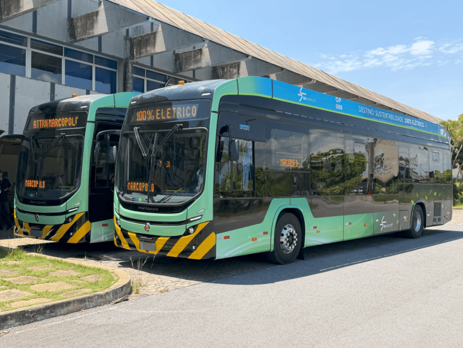 Electric buses arrive to reinforce the decarbonization strategy of BH Airport and modernize the mobility fleet in the operational area.
