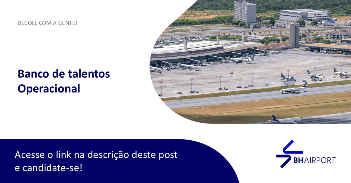 BH Airport | Banco de Talentos - Operacional