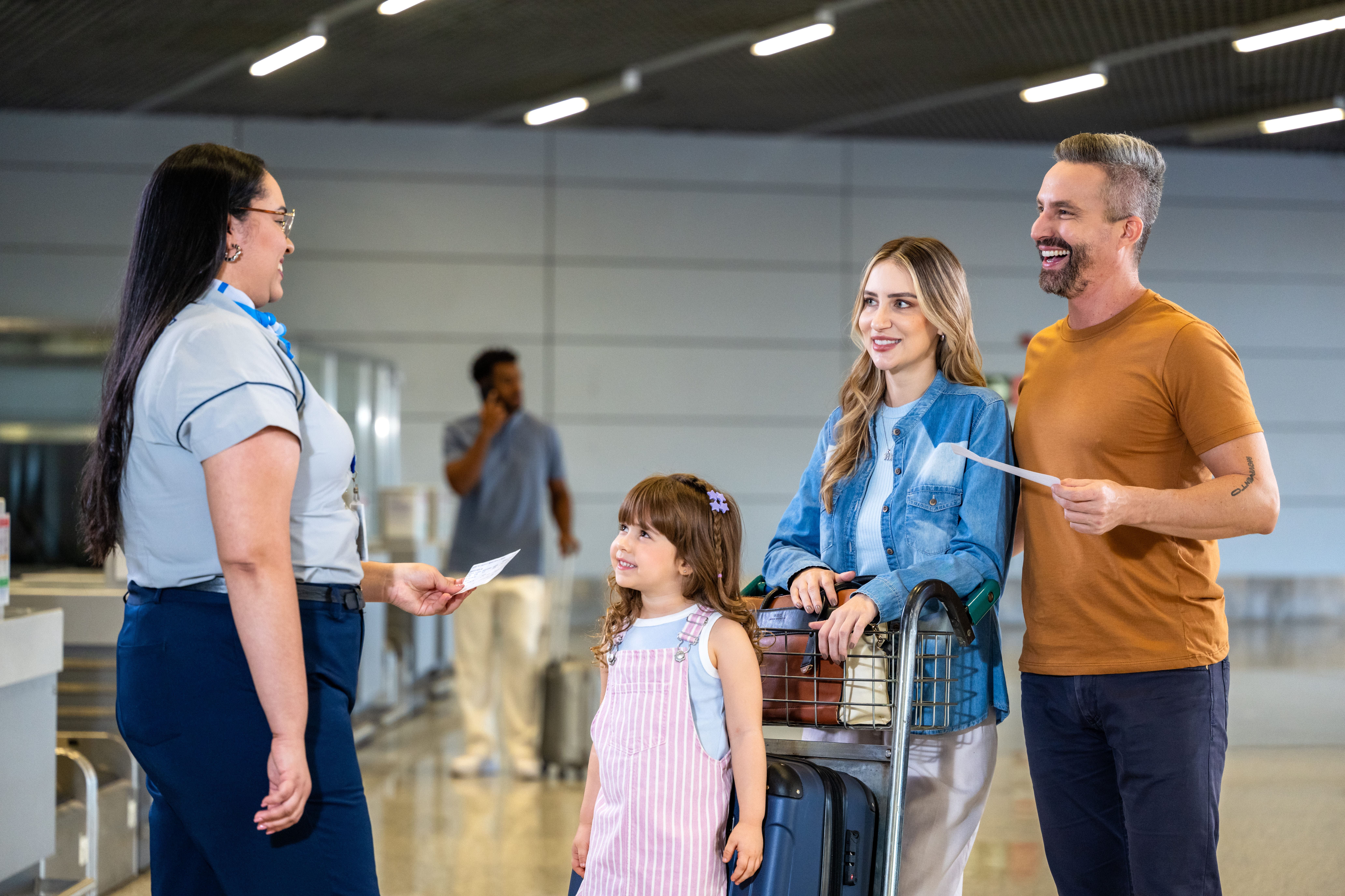BH Airport reforça orientações para embarque com crianças