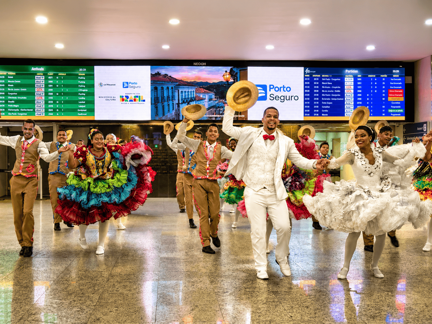 BH Airport vira palco de tradição junina com o Arraial de Belô