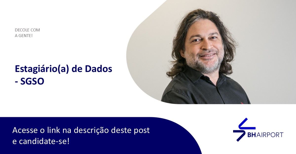 BH Airport | Estagiário(a) de Dados - SGSO